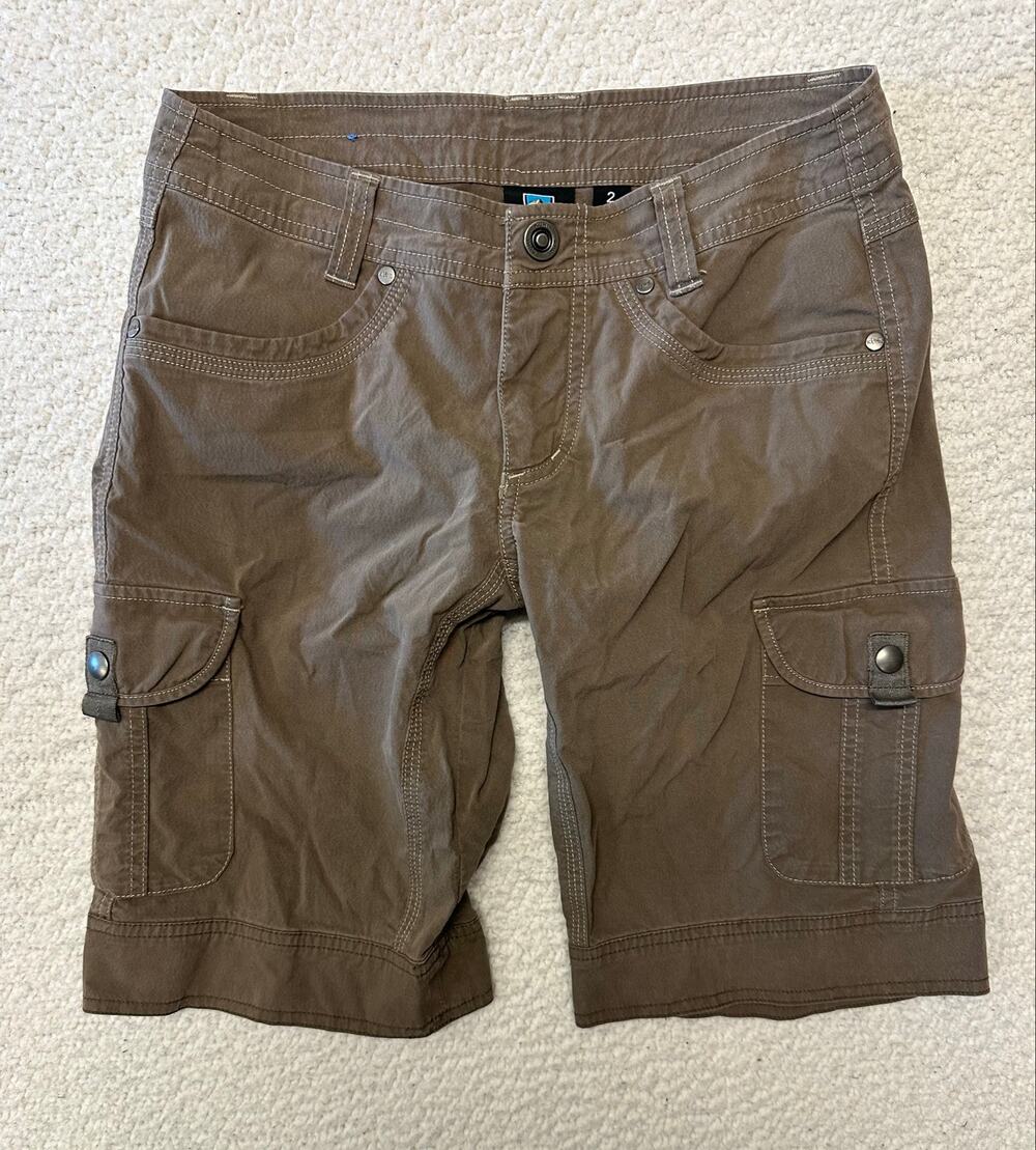 Kuhl Womens Hiking Cargo Shorts Size 2